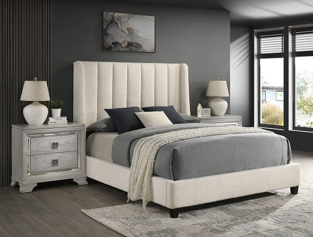 All Agnes White Complete Bed