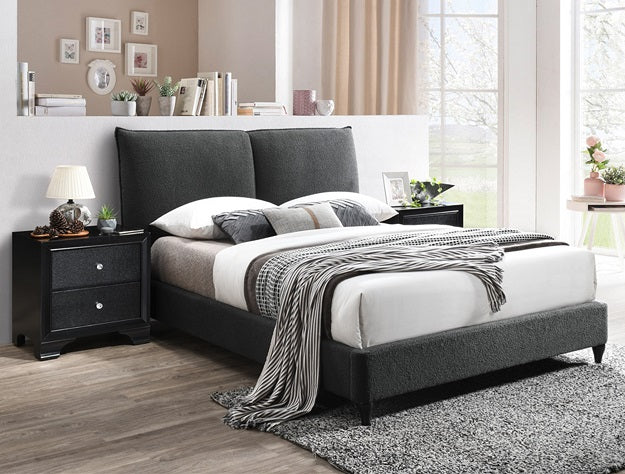 All Jenn Charcoal Complete Bed