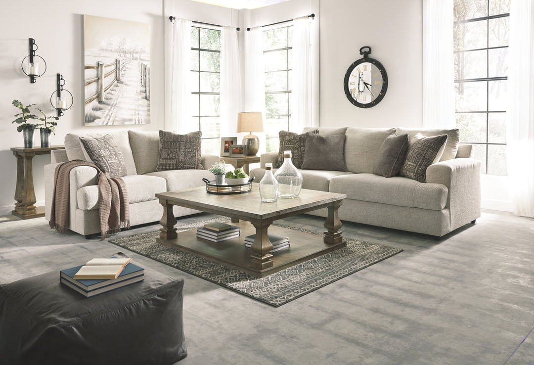 Amelia Stone Sofa & Loveseat Set