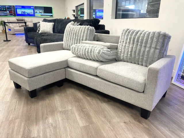 Neymar Gray Reversible Sectional