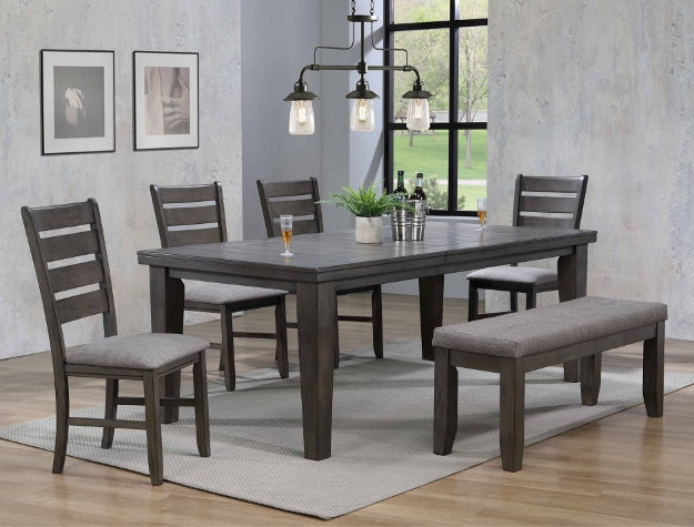 Bardstown Gray Extendable Dining Set