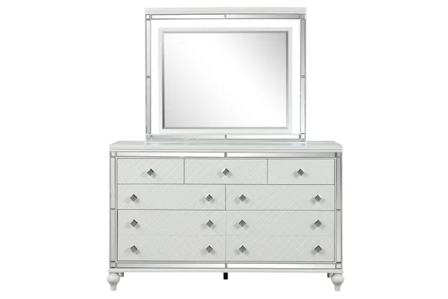 Stars White Bedroom Set