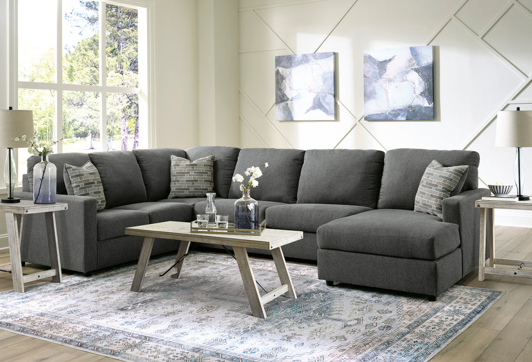 Ashley Oversize Charcoal Sectional