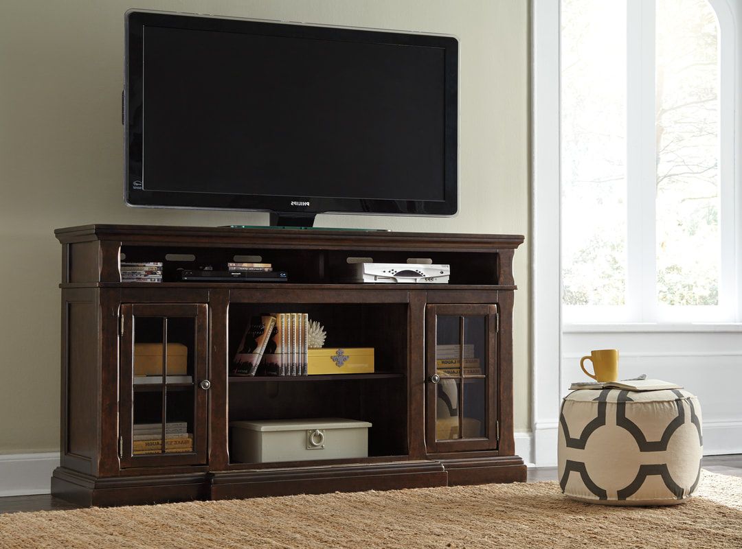 Roddinton Dark Brown 72" Tv Stand