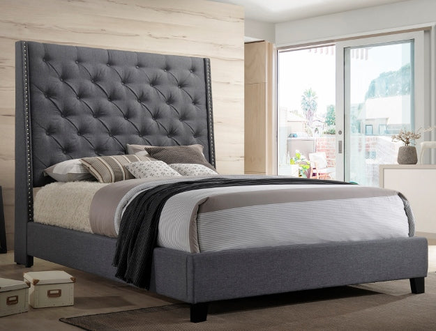 Chantilly Grey Complete Bed