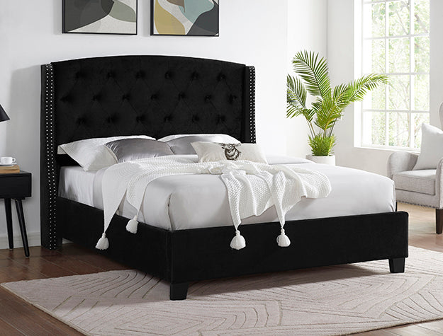 Eva Black Bed Frame