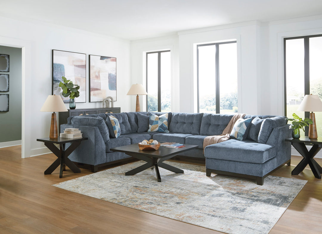 Ashley Navy Oversized Sectional