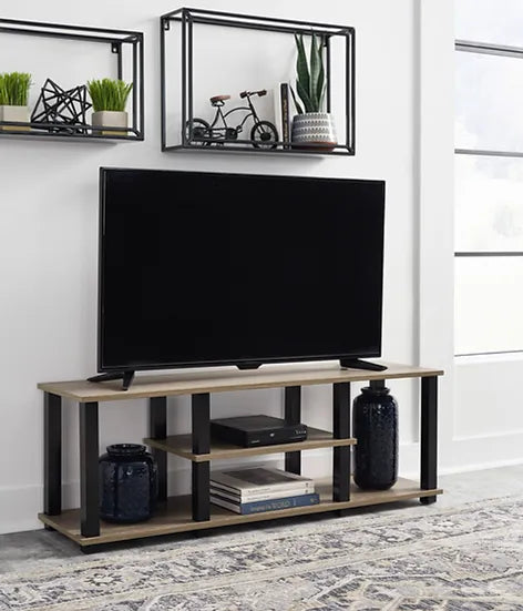 Jastyne Natural/Black 48" TV Stand