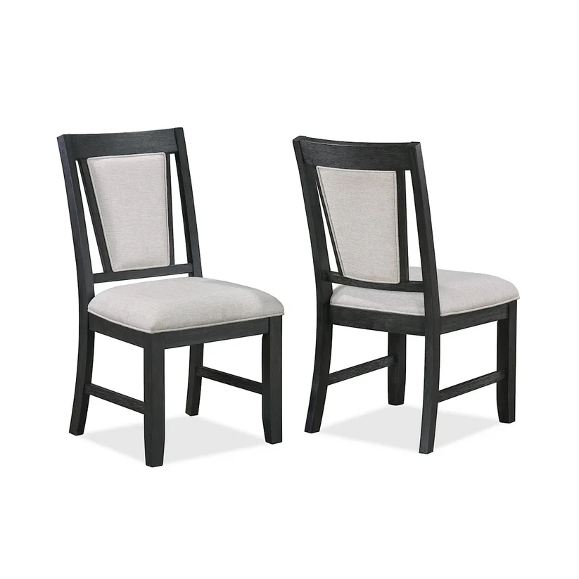 Steves Black/Grey Dining Chair, Set of 2