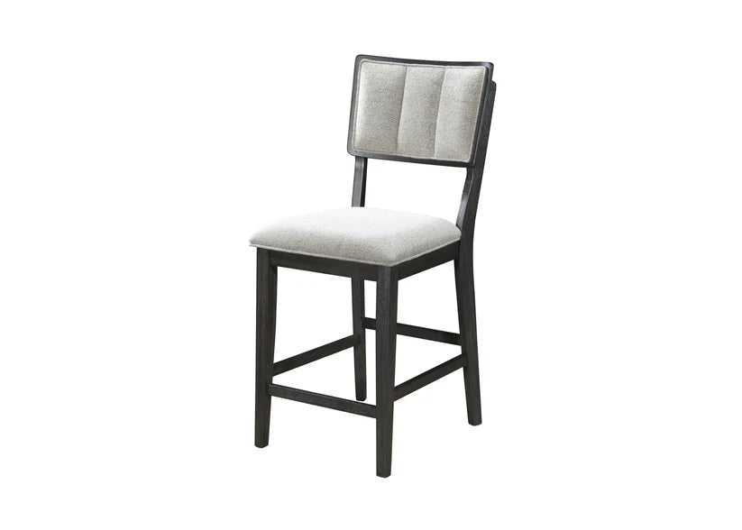 Cline Black/Grey Counter Height Chair, Set of 2 (Copy)