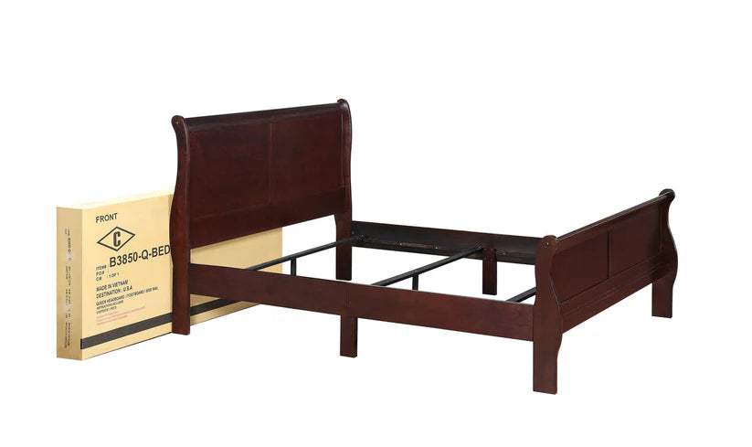 Louis Philip Youth Sleigh Bed