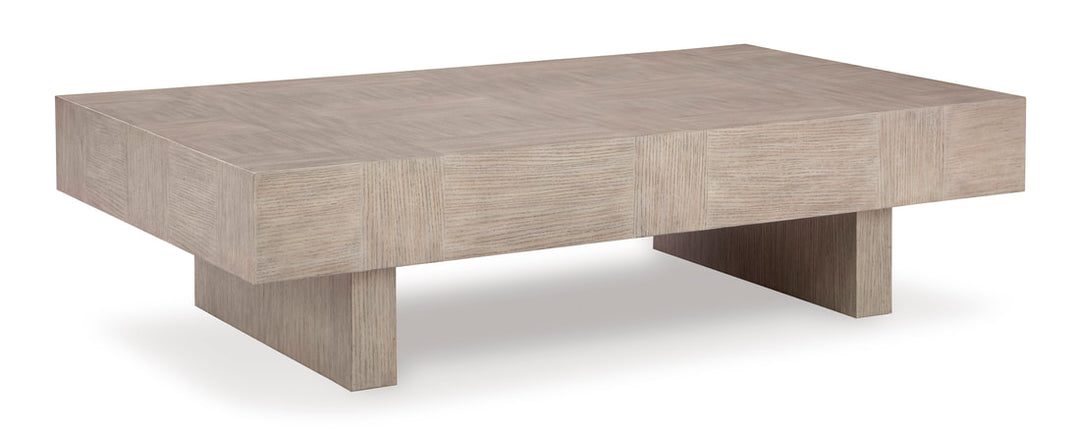 Jorlaina Light Grayish Brown Cocktail Table