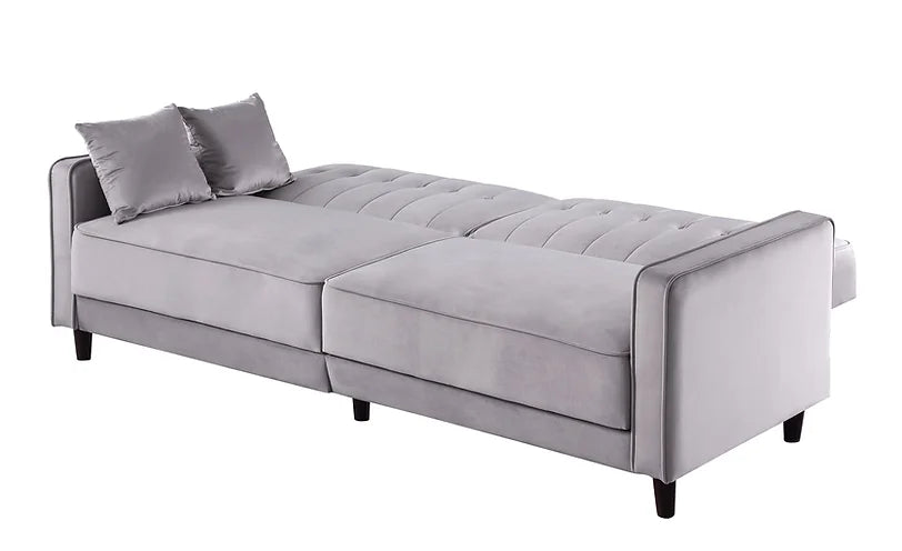 Cozy Adjustable Bed Grey Sofa & Loveseat