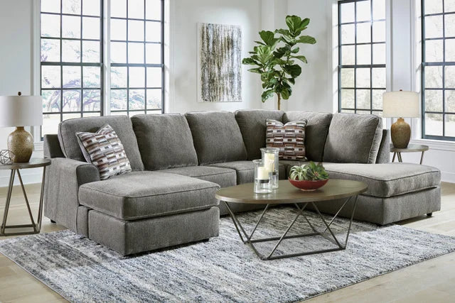 Olive Putty Sectional