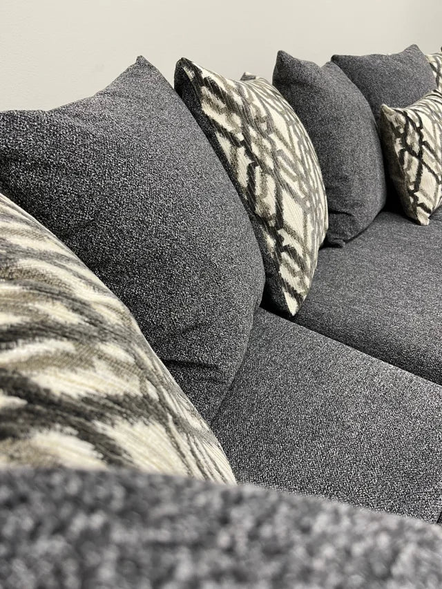 Steel Chenille Sectional Sofa