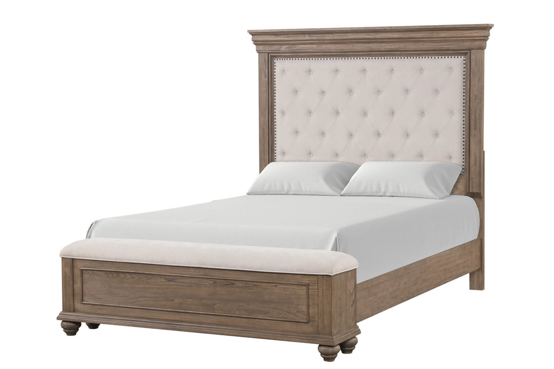 Nashville 4-Piece Bedroom Set (Bed, Dresser, Mirror, & Nightstand)