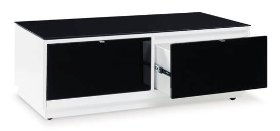 Gardoni White/Black Cocktail Table