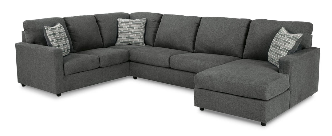 Ashley Oversize Charcoal Sectional