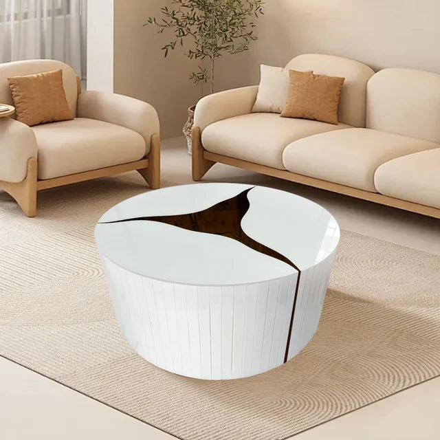 White Cocktail Table