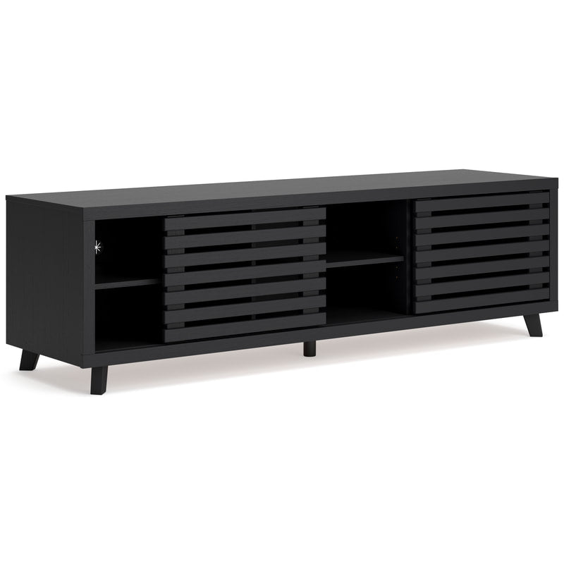 Harvey Black 72" TV Stand