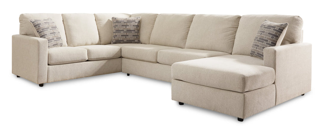 Edenfield Natural Linen Sectional