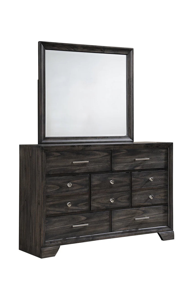 Jaymes Gray Storage Platform Bedroom Set