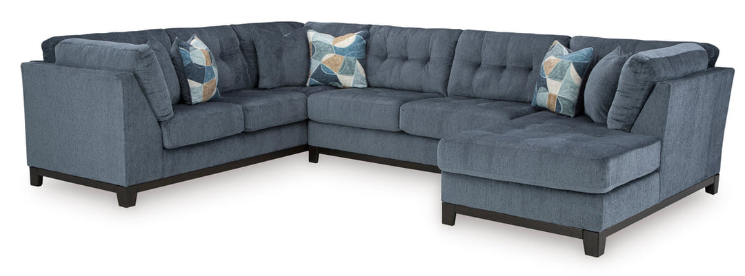 Ashley Navy Oversized Sectional