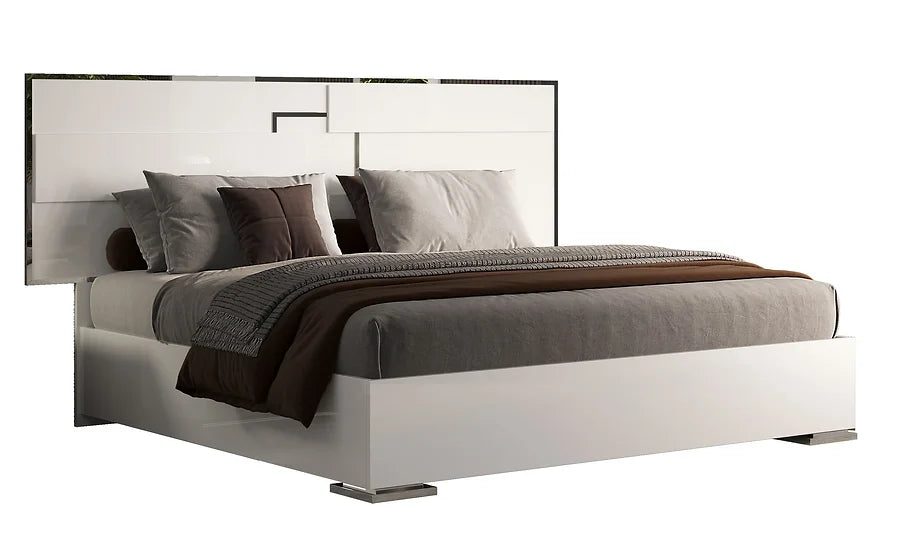 Infinity White Bedroom Set