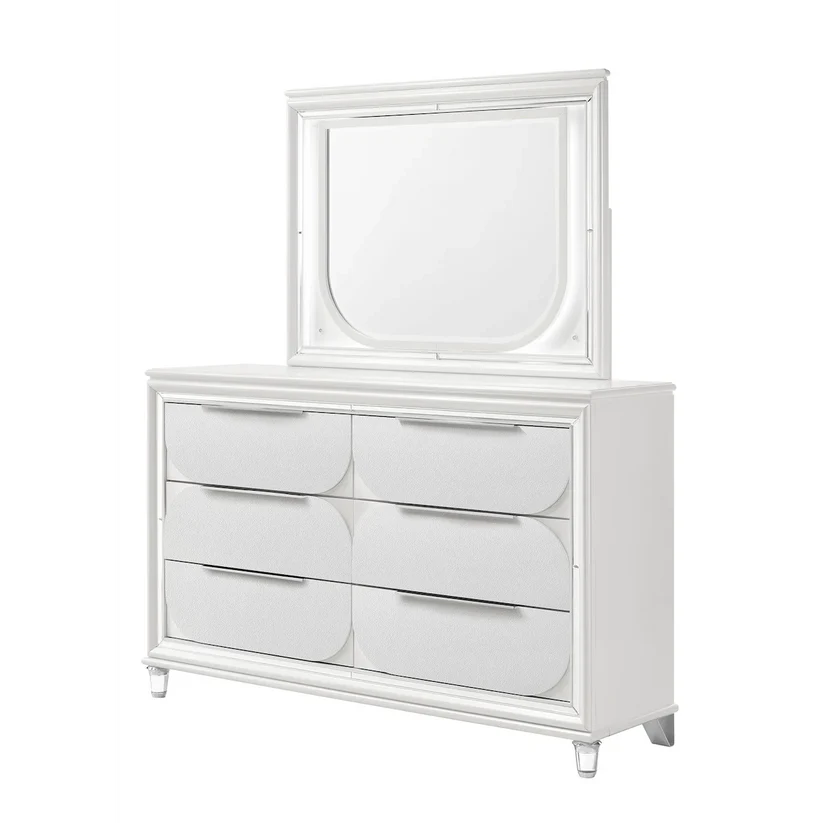 Eden White Dresser