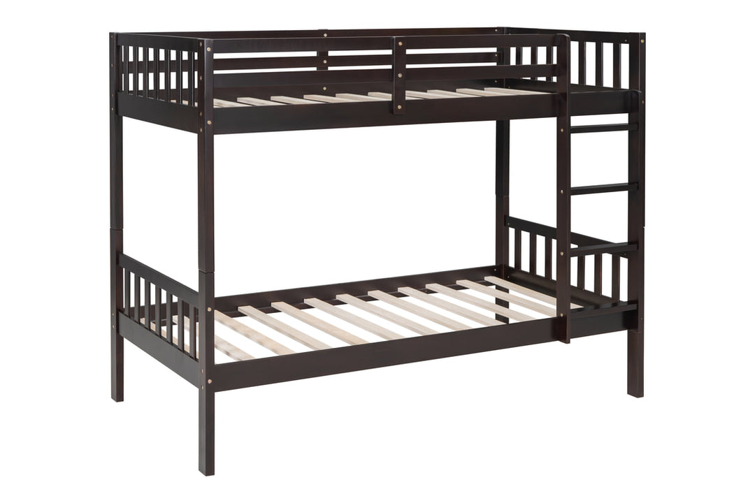 Espresso Twin/Twin Bunk Bed