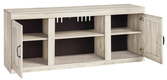 Anna Whitewash 60" TV Stand