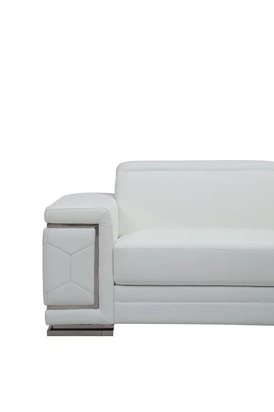 Adrian Italian Leather Sofa Set