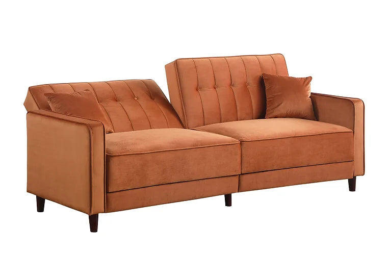 Cozy Adjustable Bed Rust Sofa & Loveseat