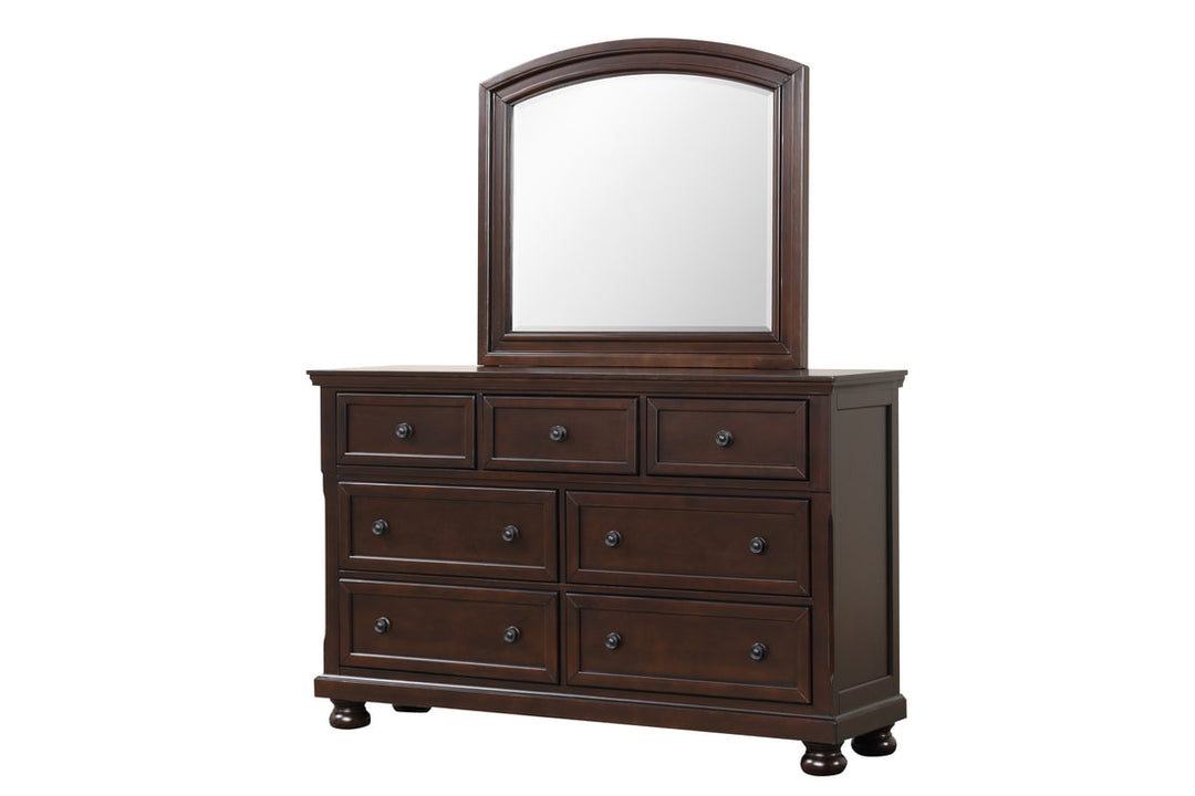 Magnolia  4-Piece Bedroom Set (Bed, Dresser, Mirror & Nightstand)