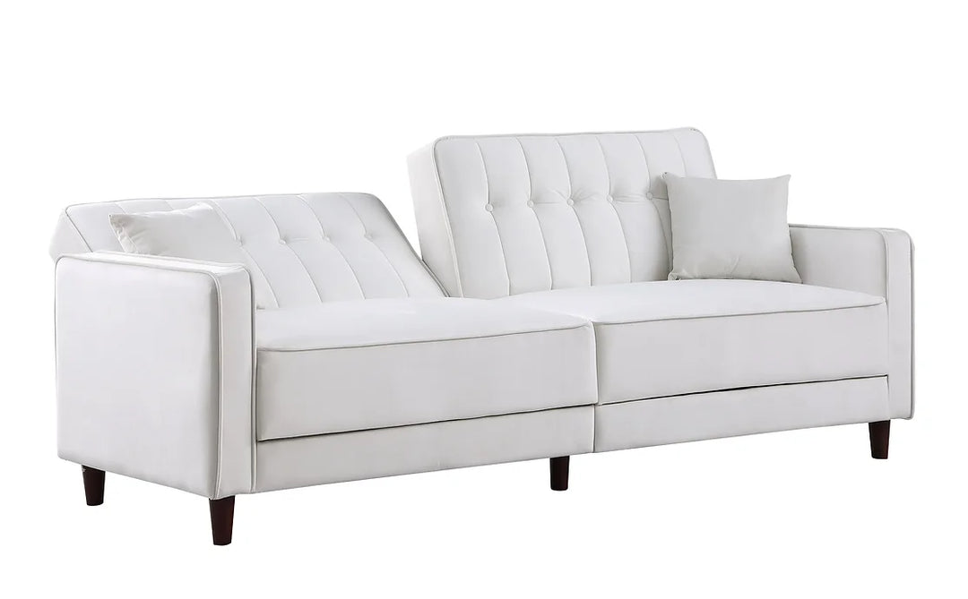 Cozy Adjustable Bed Cream Sofa & Loveseat