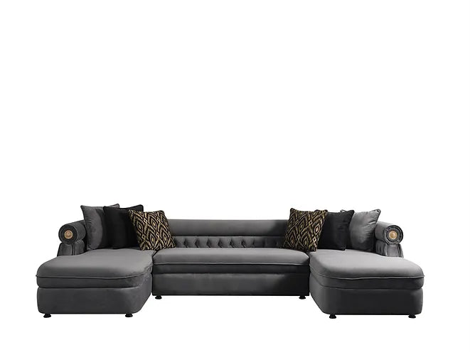 Brooklyn Grey Sectional