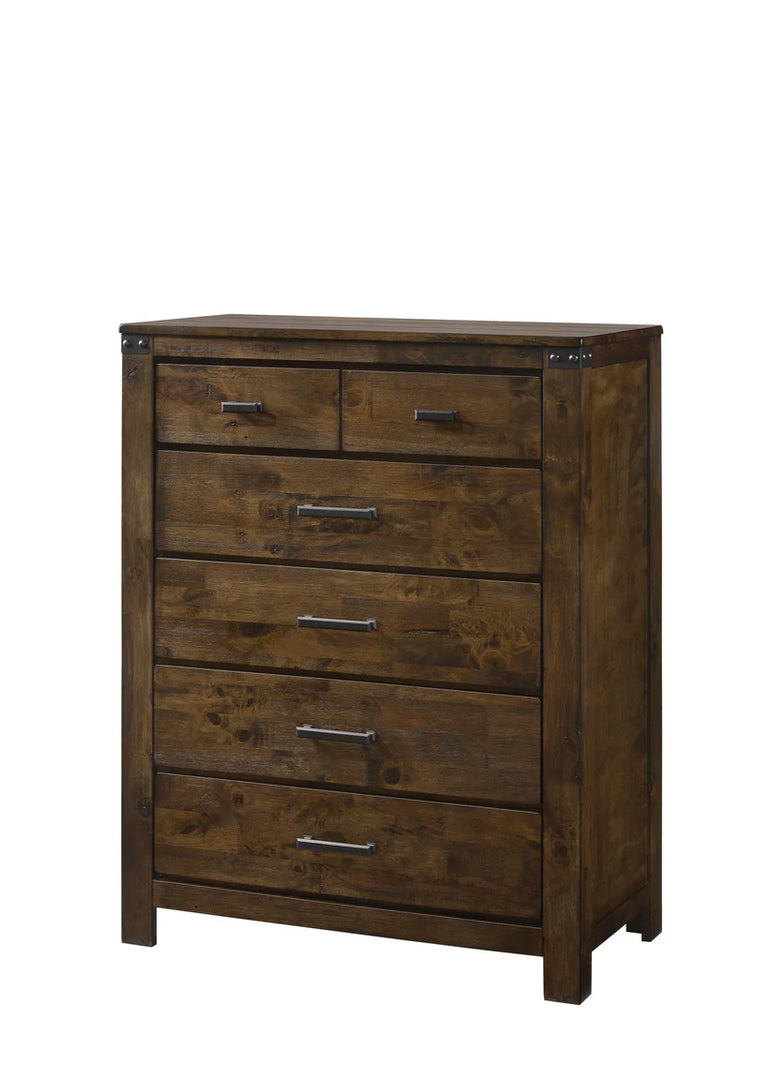 Curtis Rustic Brown Chest