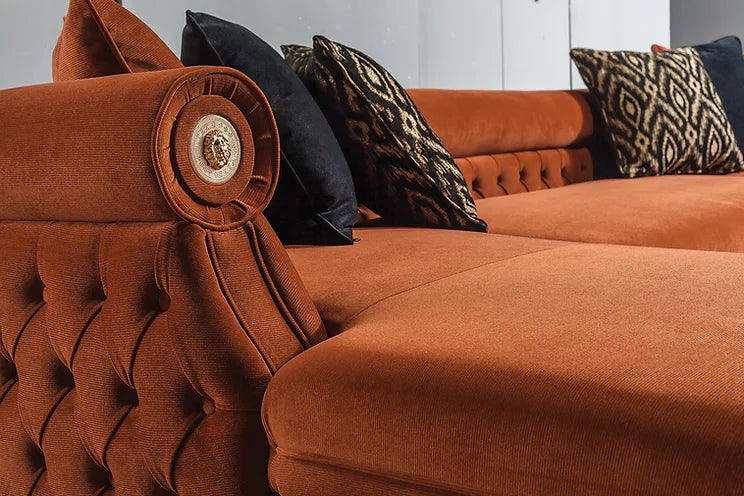 Brooklyn Orange Sectional