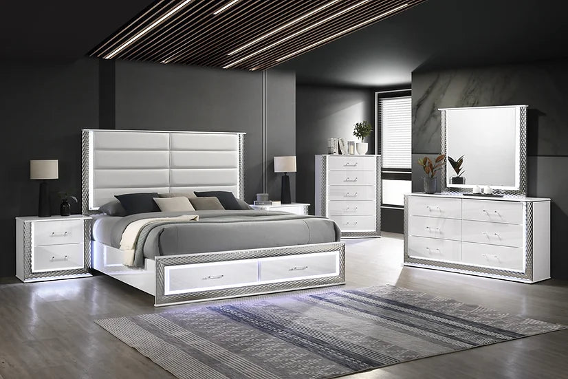 B79 Dina LED Platform Bedroom Set