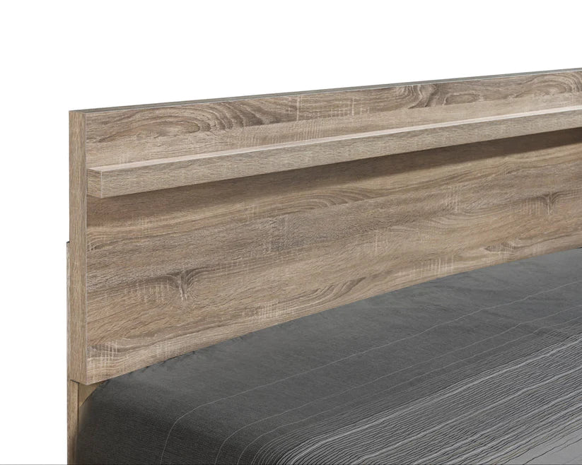 Tilston Natural Panel Bed