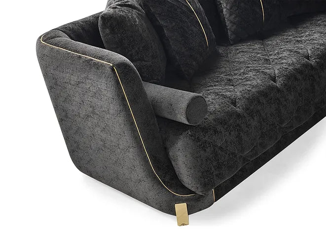 Elit Charcoal Sofa & Sofa Only