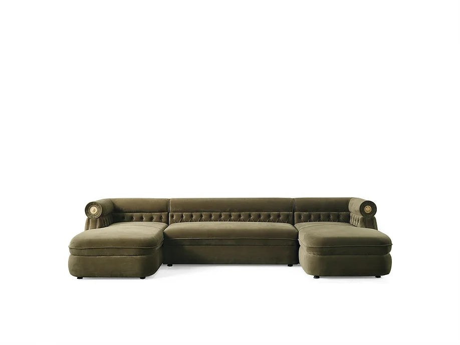 Brooklyn  Green Sectional