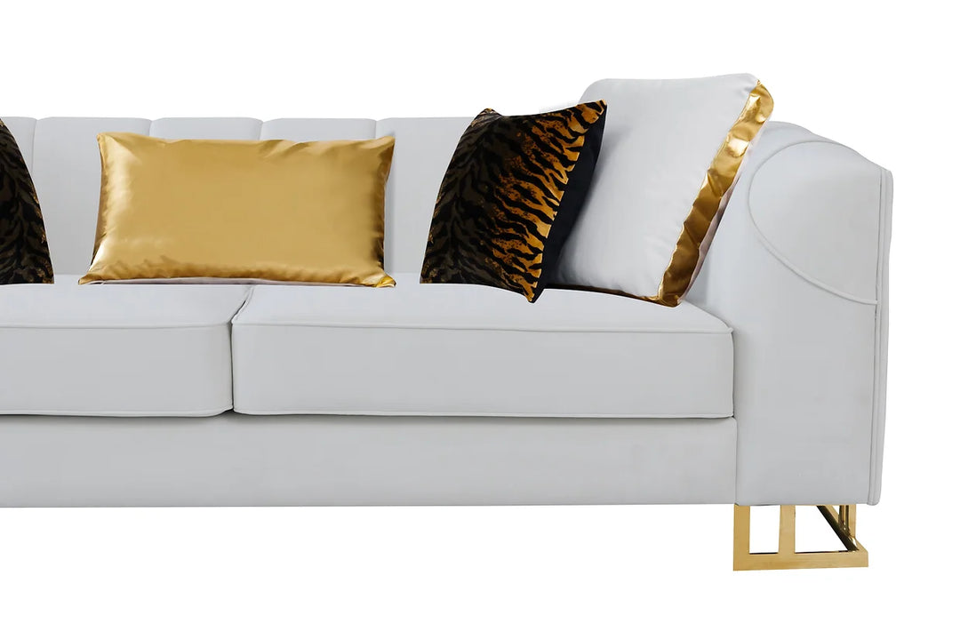 Designer Off white Sofa Set