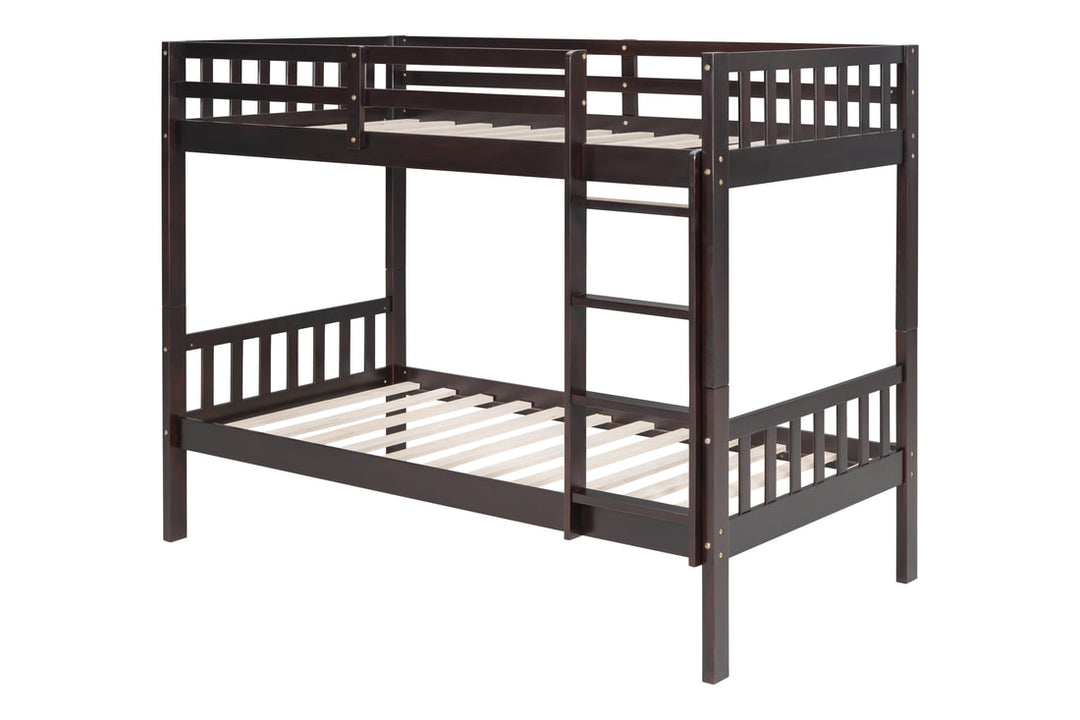 Espresso Twin/Twin Bunk Bed