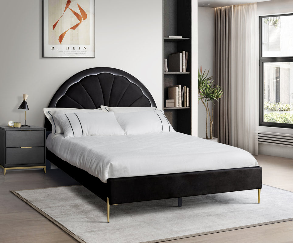 HH Flora Platform Bed  (LED Light)