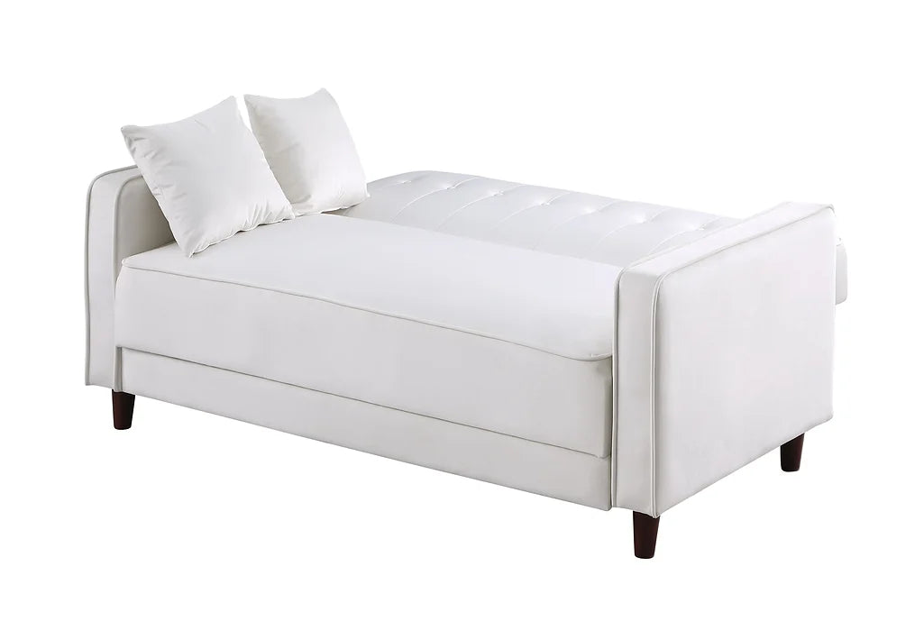 Cozy Adjustable Bed Cream Sofa & Loveseat