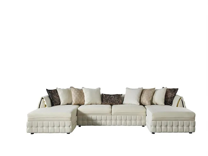 Sicilya Off White Sectional