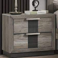 Rangley Grey LED Panel Bedroom Set