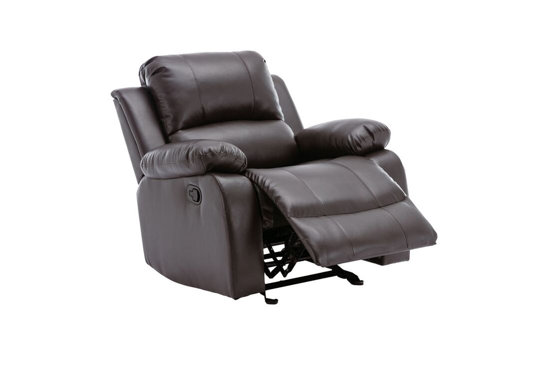 Daytona 3-Piece Brown Reclining Sofa Set