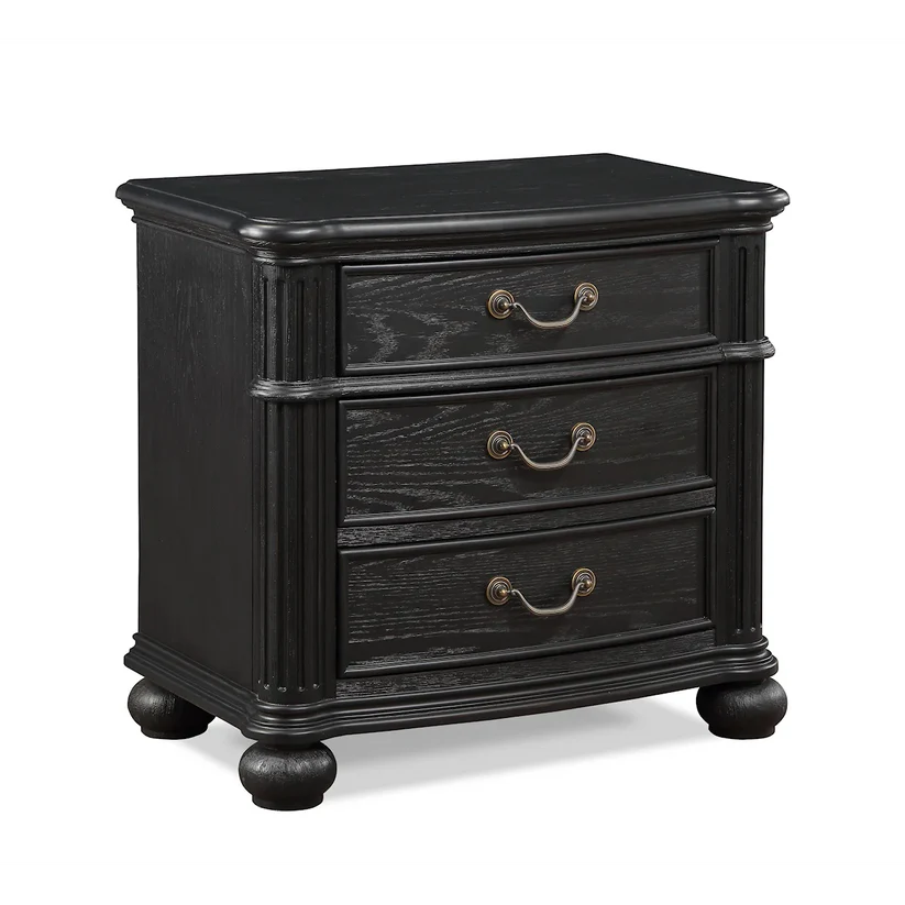 Kingsbury Black Finish Panel Bedroom Set